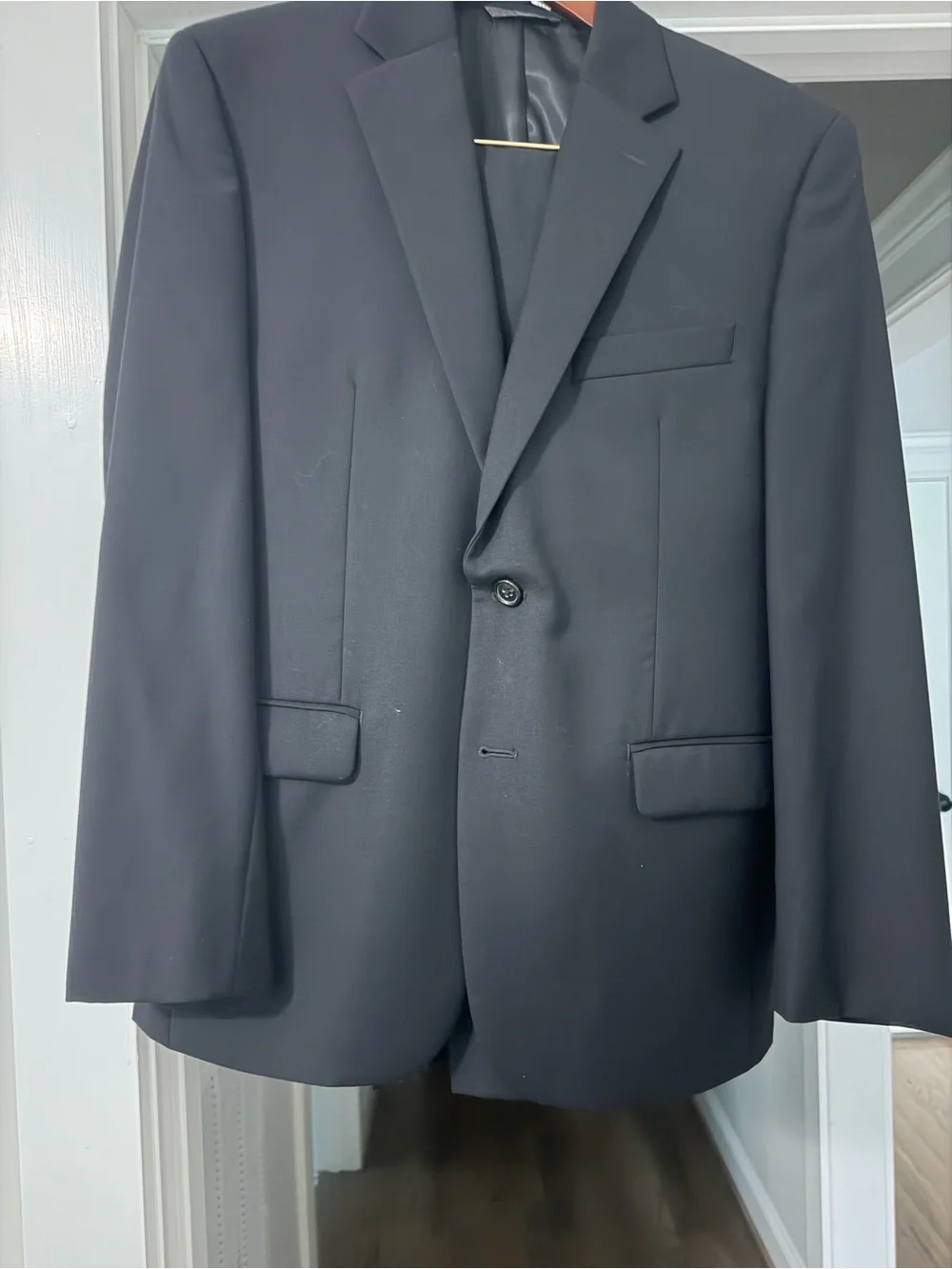 Ralph Lauren Men's Black Single-Breast Blazer